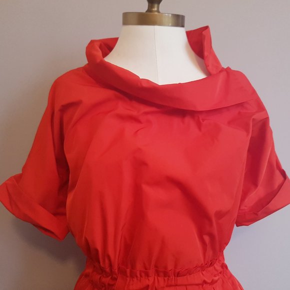 ❌SOLD❌LIDA BADAY modern '50s dress - fits 8-10 - M - Picture 2 of 7